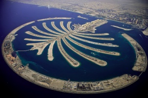 Остров Пальма Джумейра в Дубаи